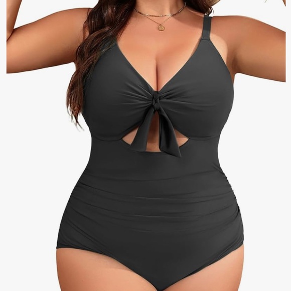 Pink One-Piece Swimsuit - Picture 3 of 3